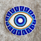 Ella Evil Eye Round Pillow Cover