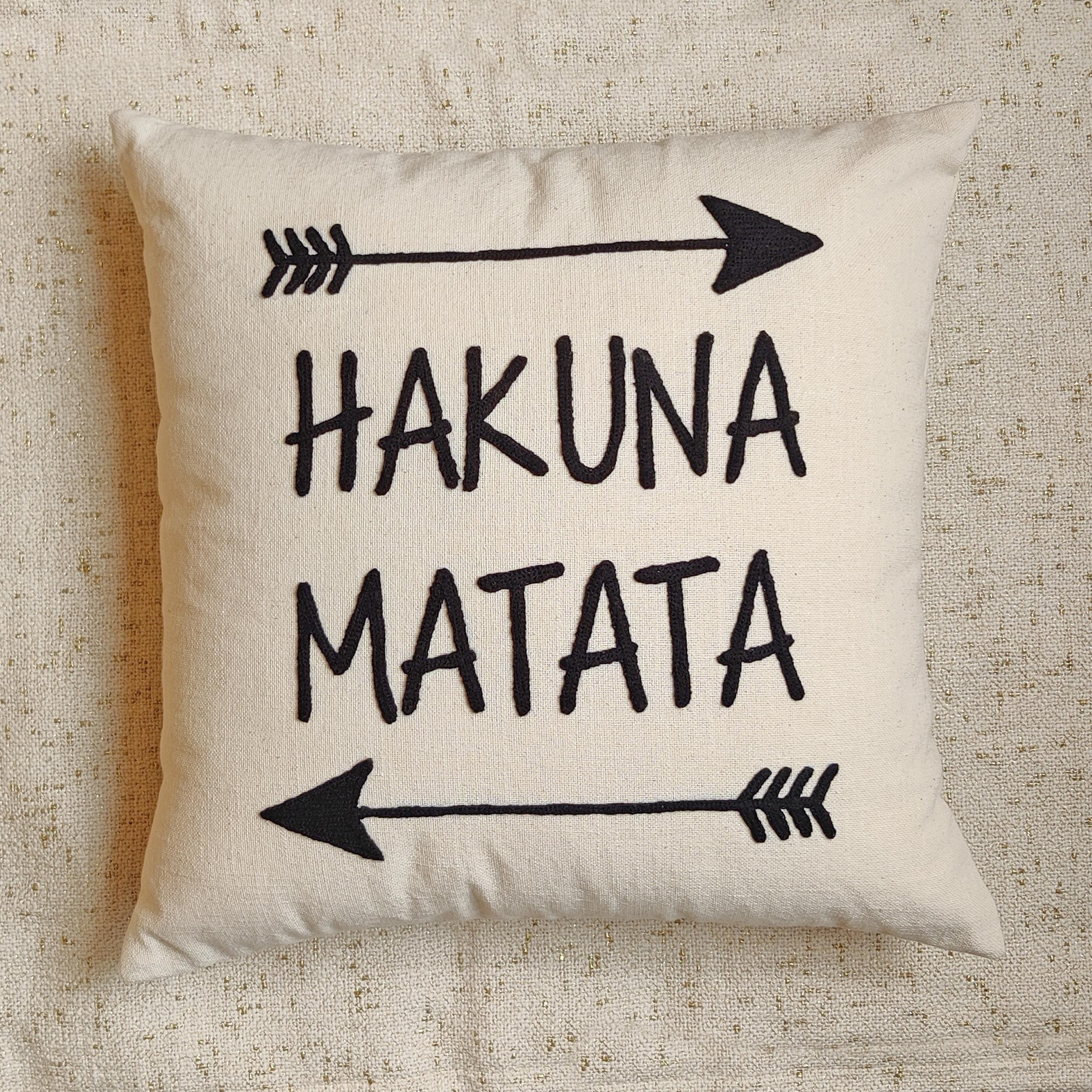 Hakuna Matata Pillow Cover