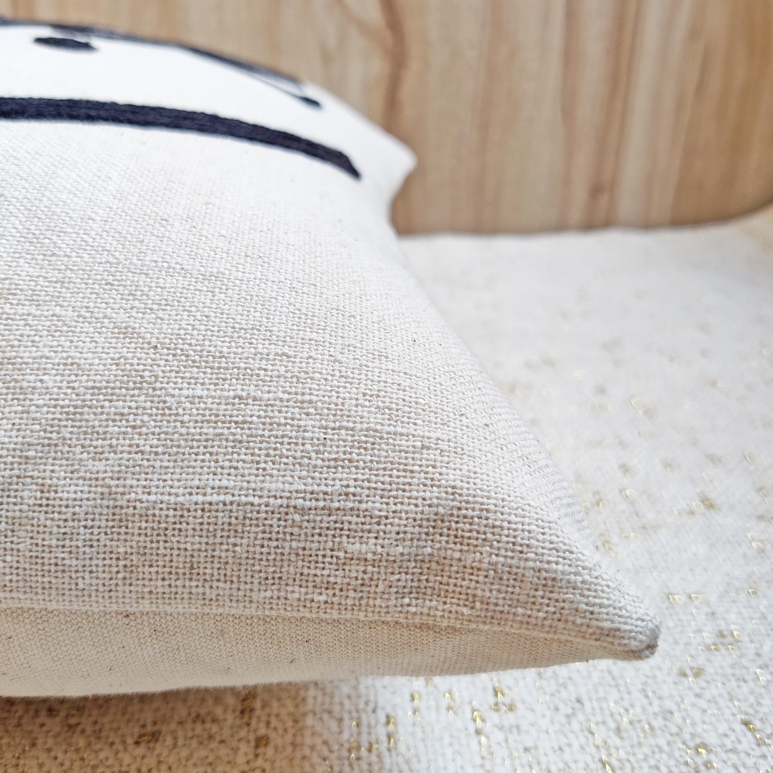 SMILE Here Pillow Cover