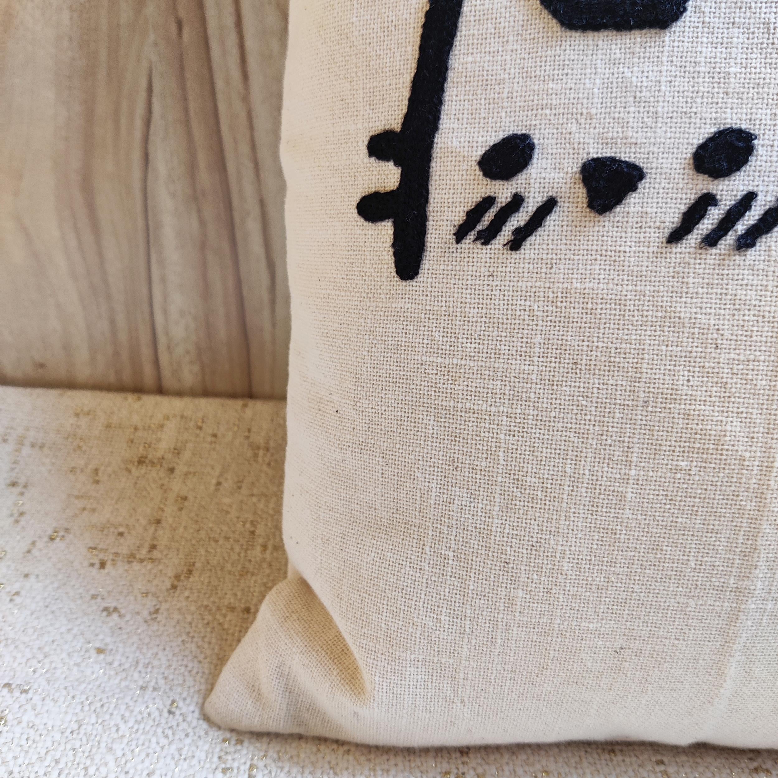 MEOW Here Pillow Cover