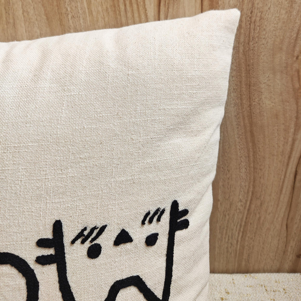 MEOW Here Pillow Cover