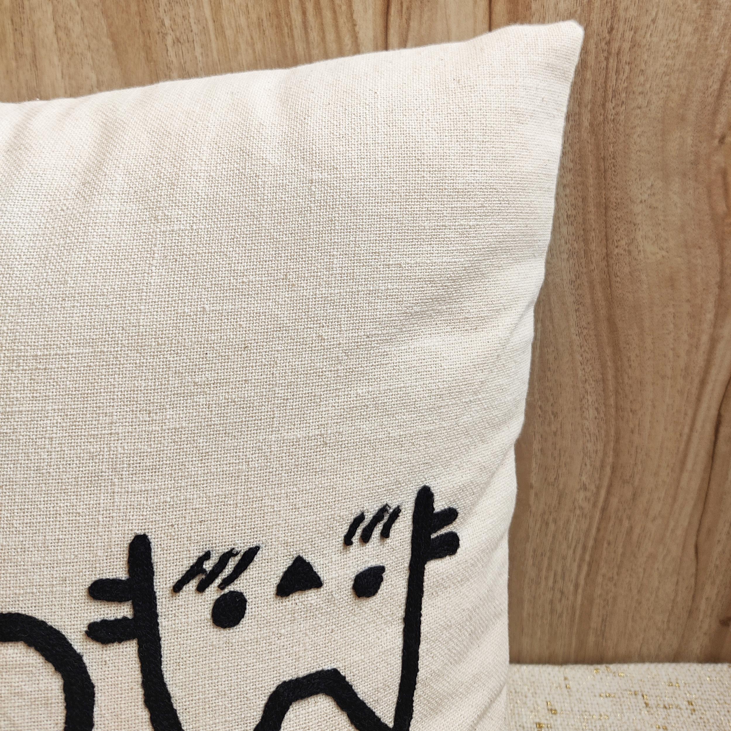 MEOW Here Pillow Cover