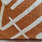 HUGO Rust Orange Pillow Cover