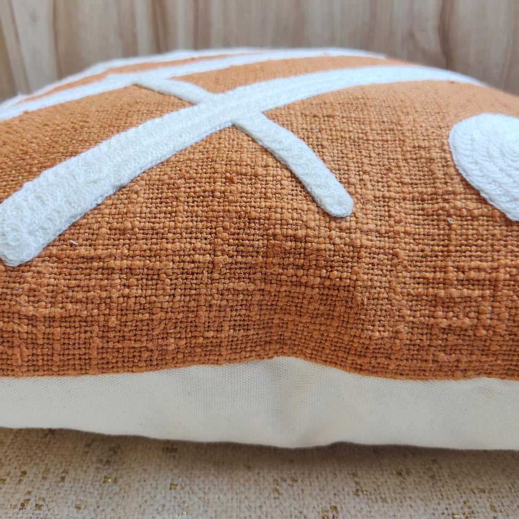 HUGO Rust Orange Pillow Cover