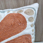 BESTIE Floral Pillow Cover