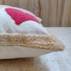 OLLIE 9 Hearts Pillow Cover