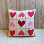 OLLIE 9 Hearts Pillow Cover