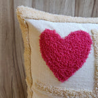 OLLIE 9 Hearts Pillow Cover