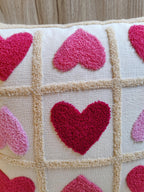 OLLIE 9 Hearts Pillow Cover