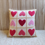 OLLIE 9 Hearts Pillow Cover