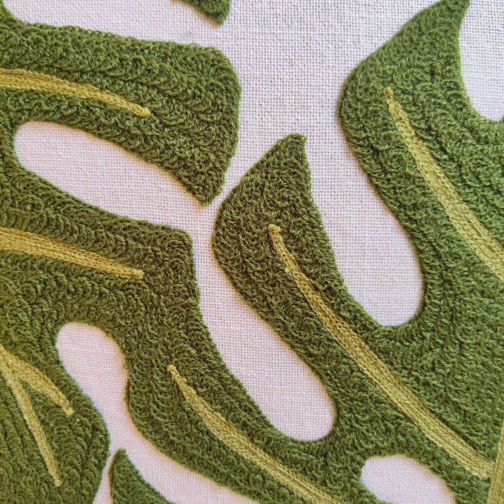 RYDER Monstera Pillow Cover