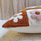 ALARA Rust Checkered Pillow Cover