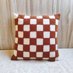 POPPY Checkered Pillow Cover