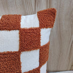POPPY Checkered Pillow Cover