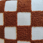 POPPY Checkered Pillow Cover