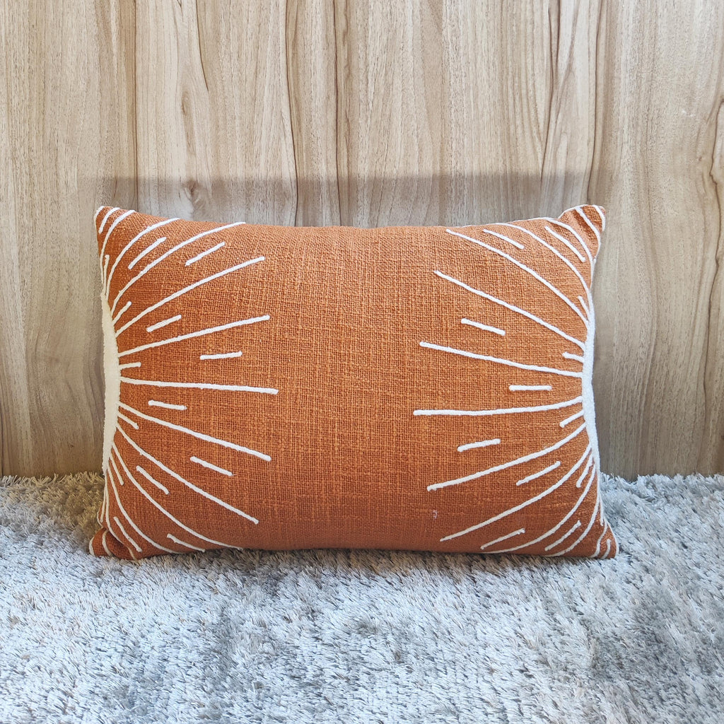 SUNSH Rust Orange Pillow Cover