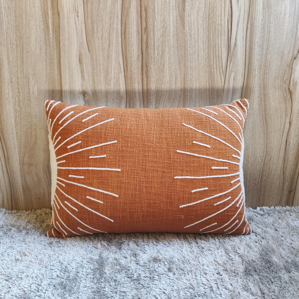 SUNSH Rust Orange Pillow Cover