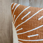 SUNSH Rust Orange Pillow Cover