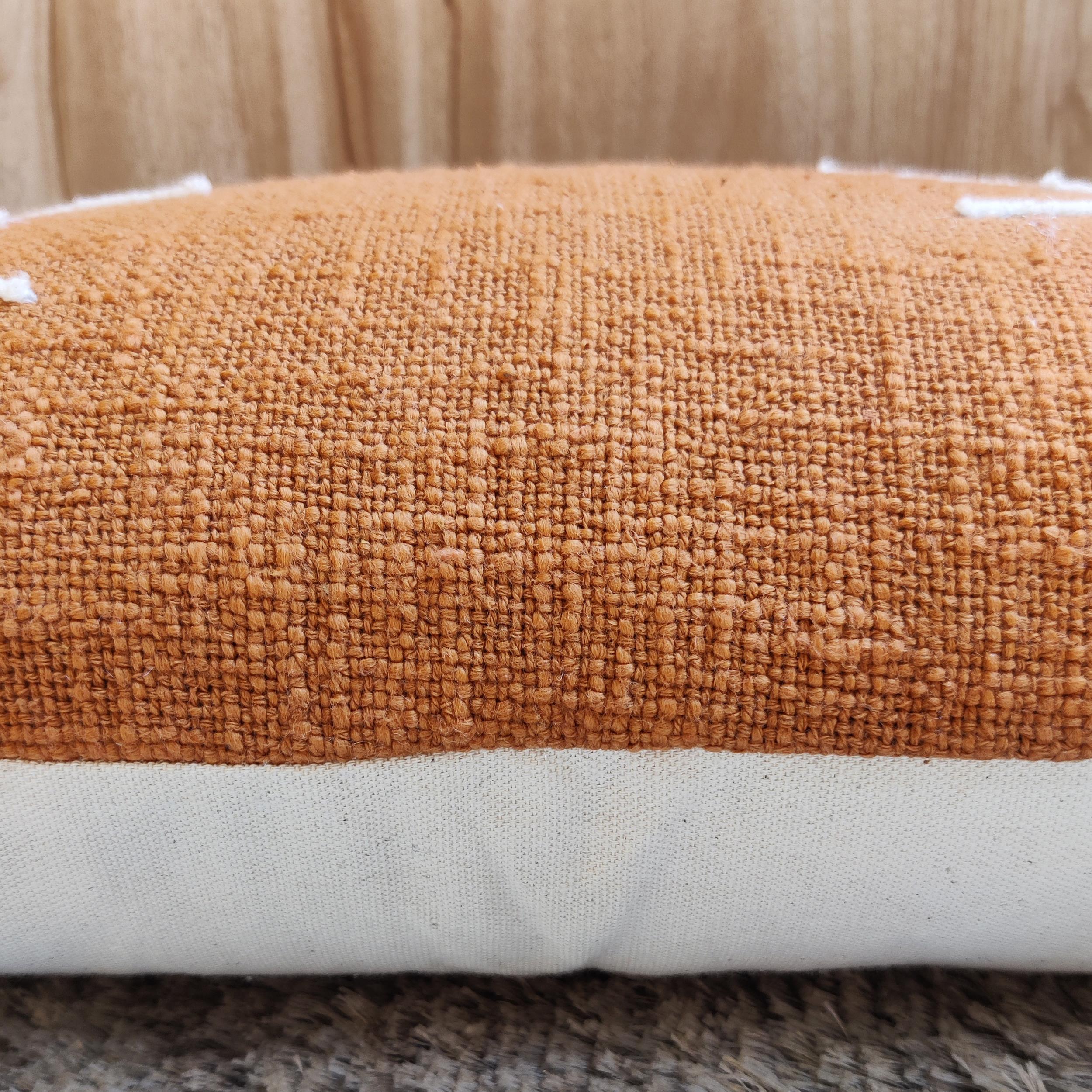 SUNSH Rust Orange Pillow Cover