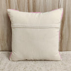 ALARA Pink Checkered Pillow Cover